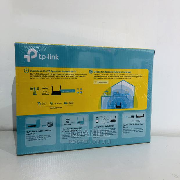 TP Link 4G Router MR6400 Simcard Enabled - thumbnail 2