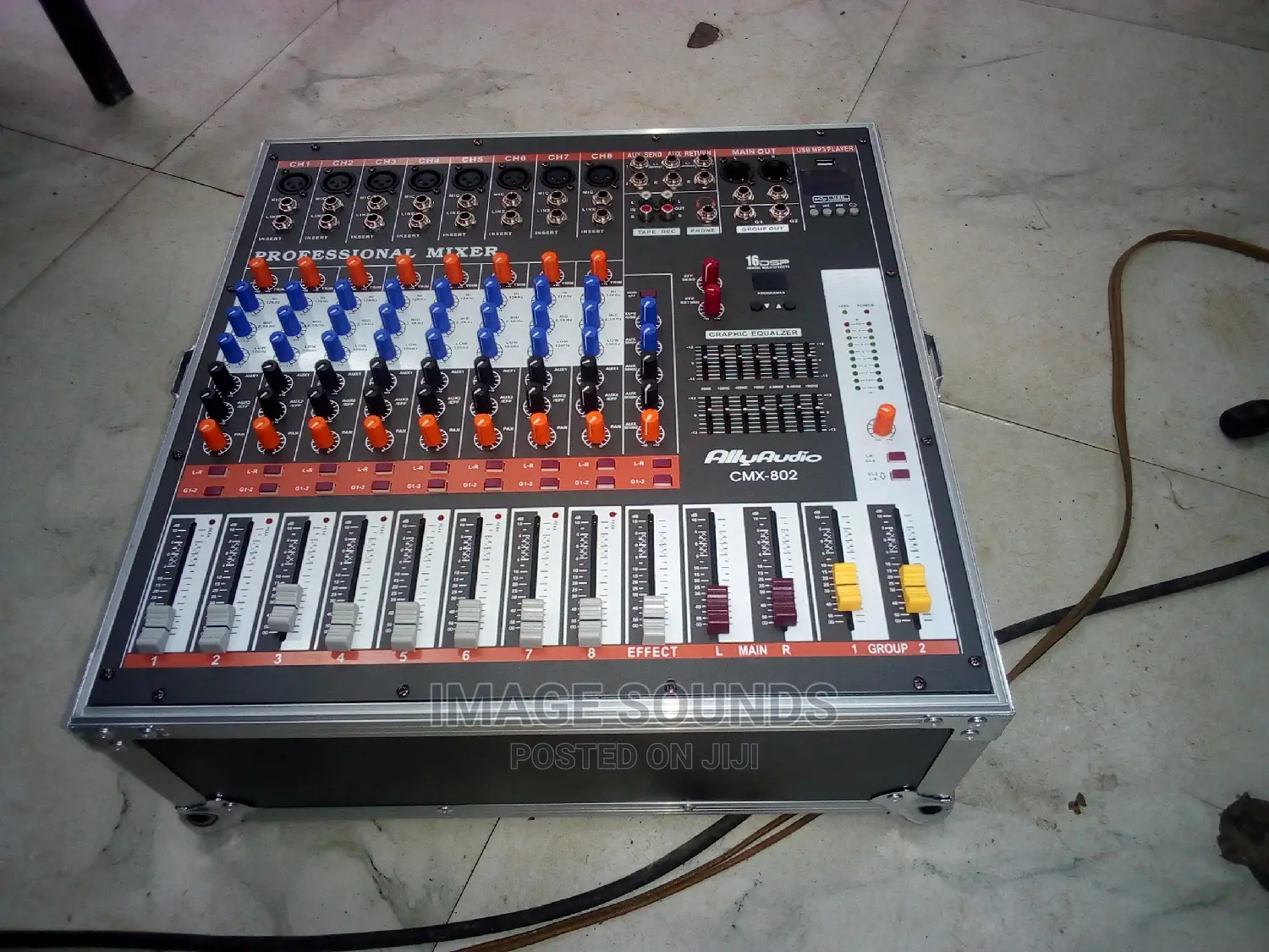 Case Powered Mixer
