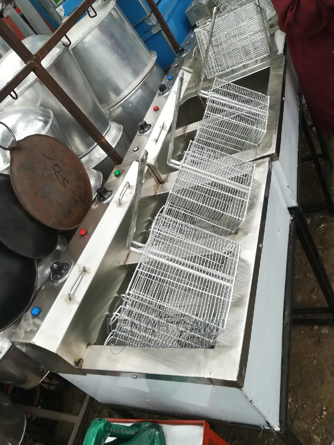 Deep Fryer Double