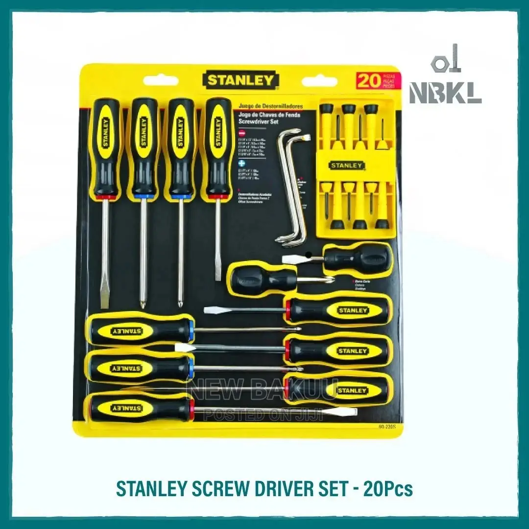 20 PC Versatile Screwdriver Set