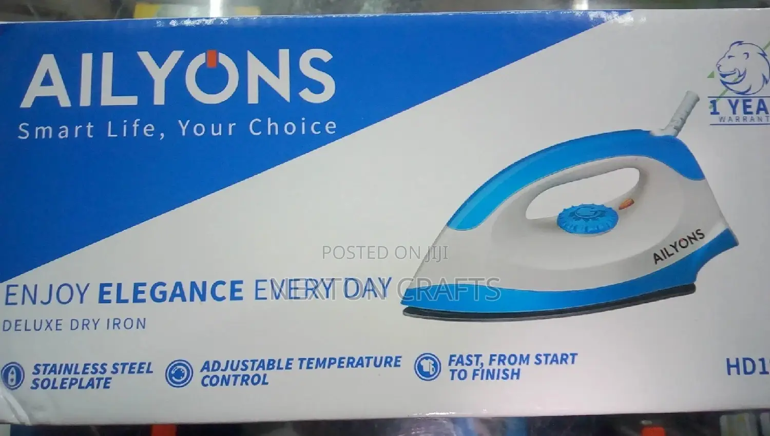 AILYONS Electric Dry Iron Box