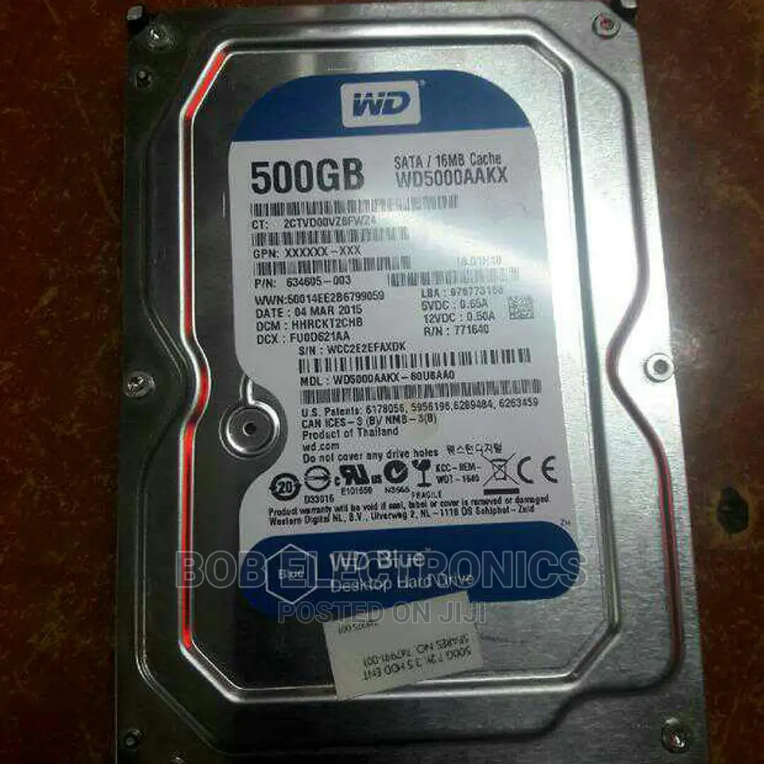 500gb Desktop Hard Disk Available