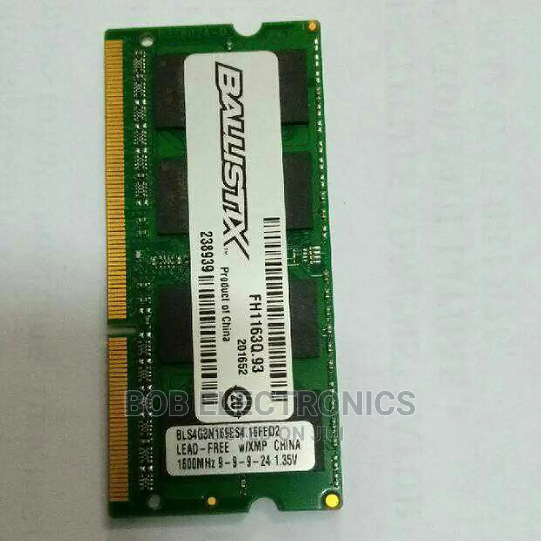 4gb Laptop RAM Available