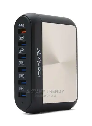 6 Usb Smart Charger Travel Ic-Hu2113 6a Iconix
