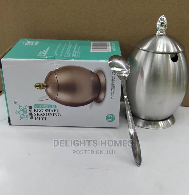 Stainless Steel Sugar Dish - main view