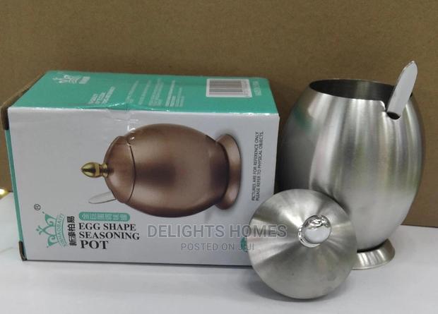 Stainless Steel Sugar Dish - thumbnail 2