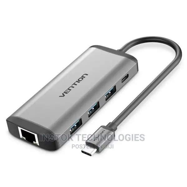 Vention USB Type C to Multi-Function 8 in 1 Hub / Docking St