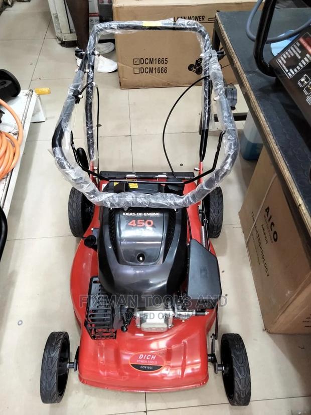 Petrol Lawn Mower for Grass Cutting With Min Noice - main view