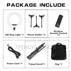 RL 18 Dimmable Photography Ring Light