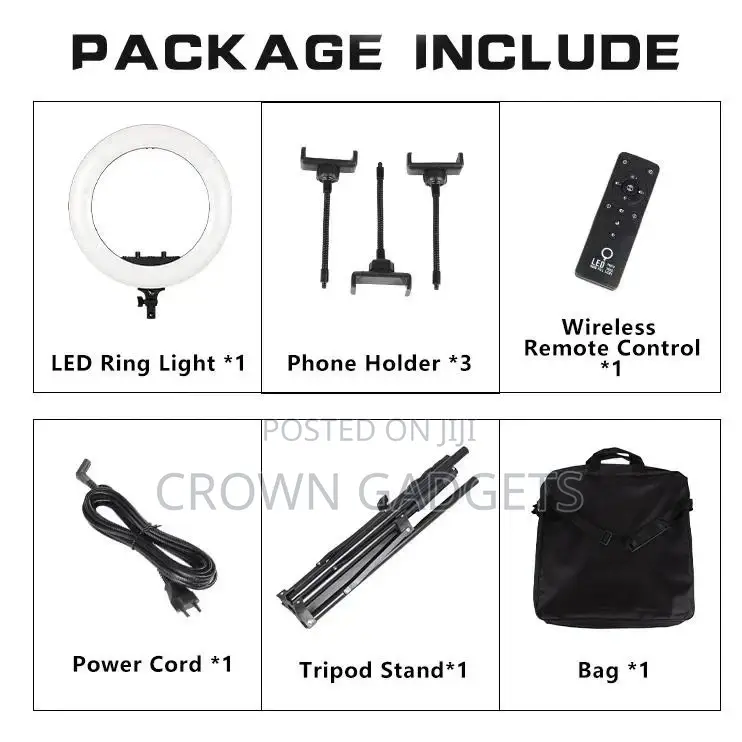 RL 18 Dimmable Photography Ring Light