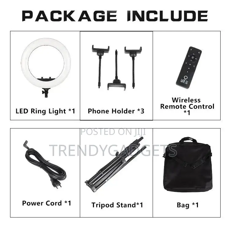 RL 18 Dimmable Photography Ring Light