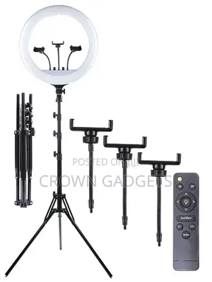 18 Inch LED Ring Light With Remote Studio Ring Light (18")