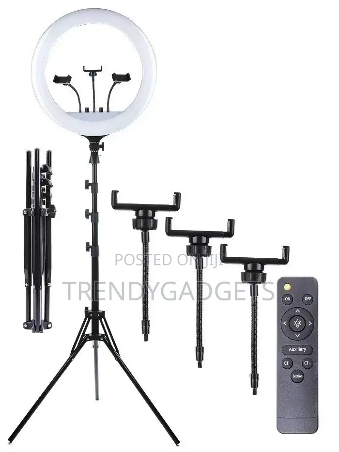 18 Inch LED Ring Light With Remote Studio Ring Light (18")