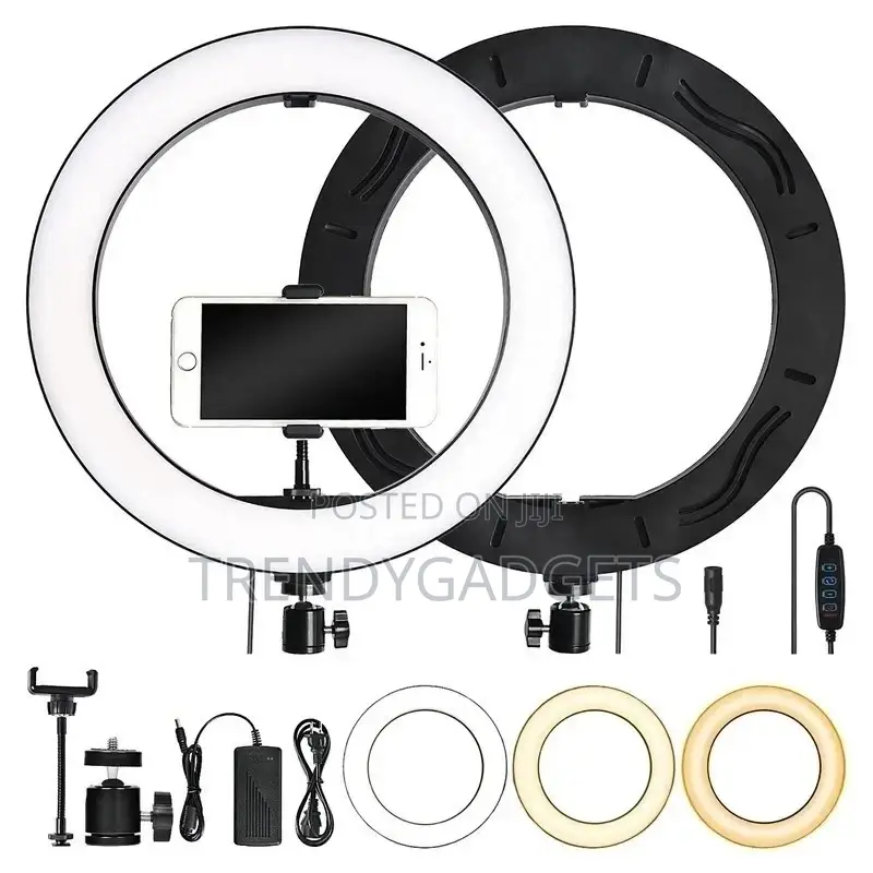 Ring Light With Tripod Stand 14 Inch LED Ringlight