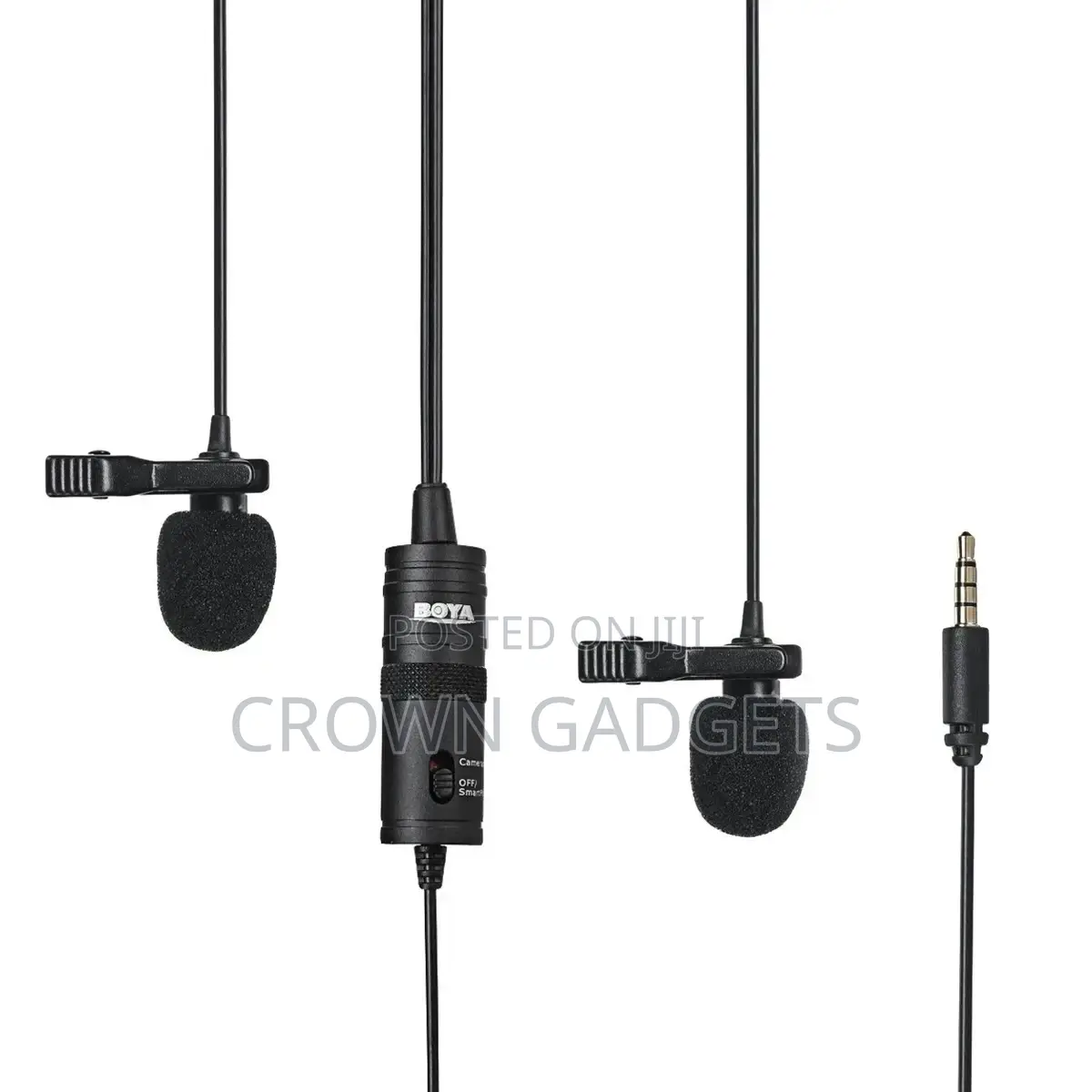 BOYA BY-M1DM Is a DUAL Lavalier Mic
