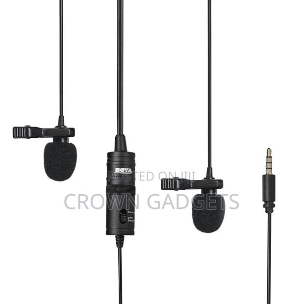 BOYA BY-M1DM Is a DUAL Lavalier Mic - main view