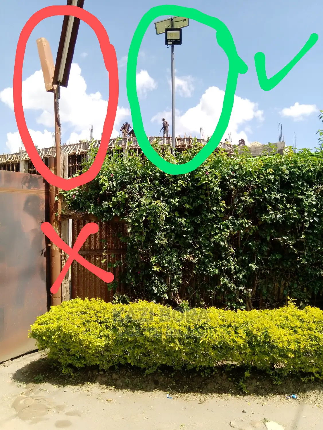 Solar Lights Installation