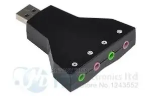 External USB Audio Sound Card 7.1 Digital Dual Virtual 7.1