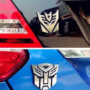Car Motorcycle 3D Transformer Autobot Logo