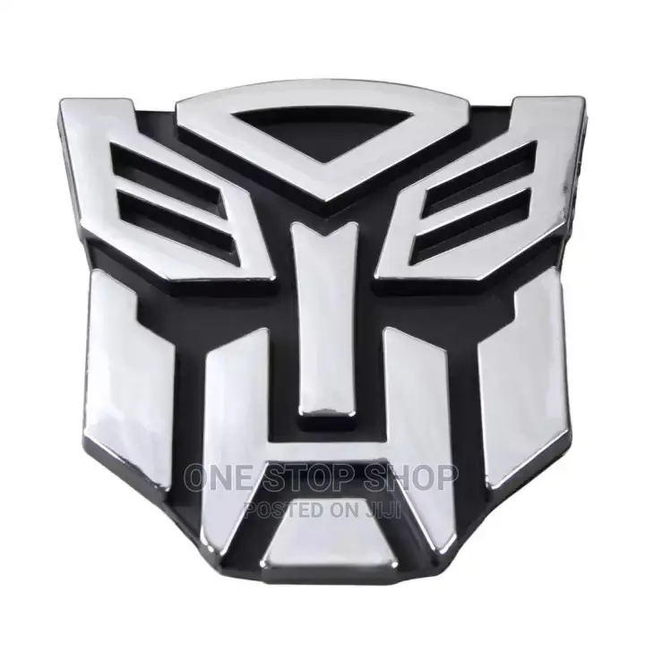 Metal 3D Decal Emblem Transformers