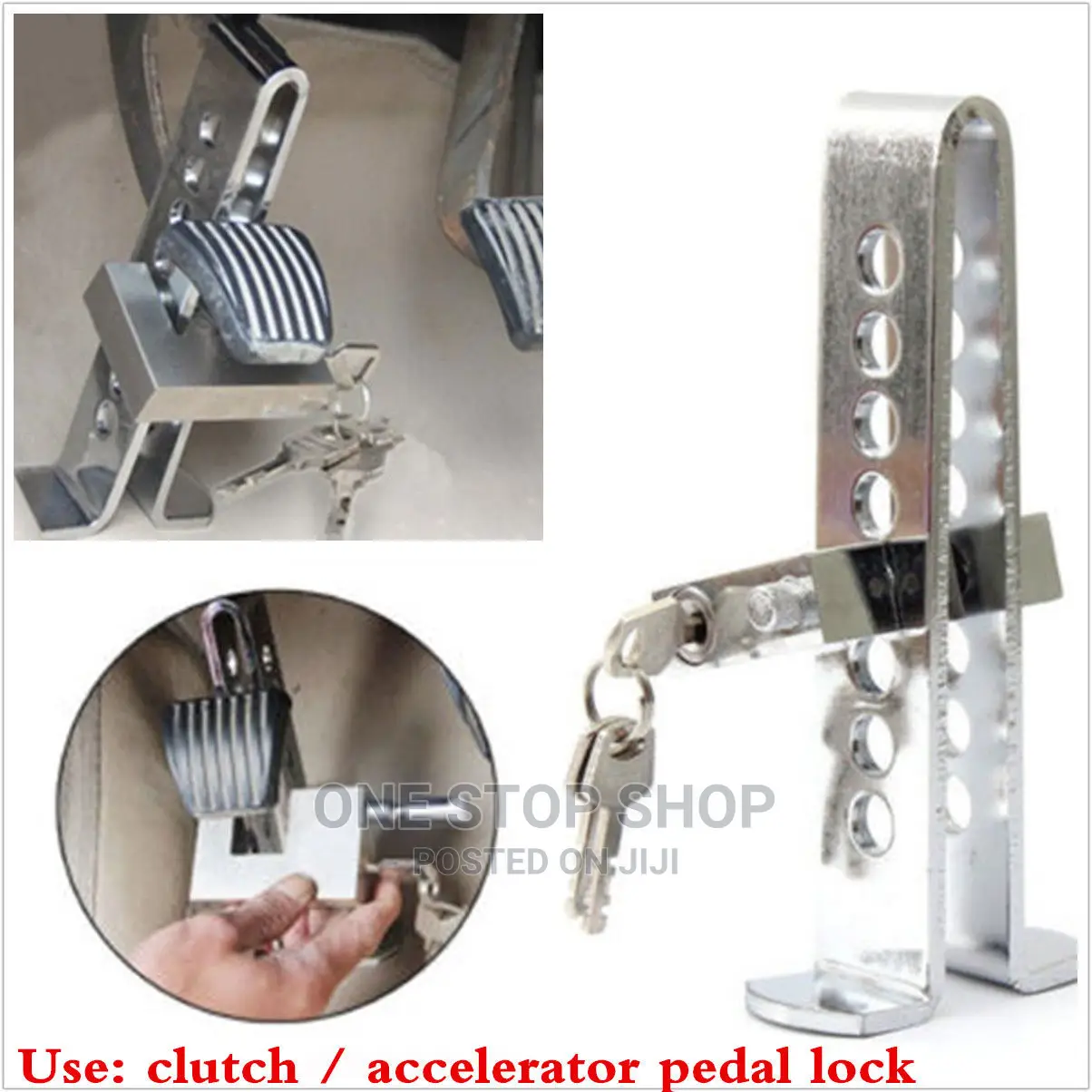 Antitheft Auto Stainless Steel Clutch Lock