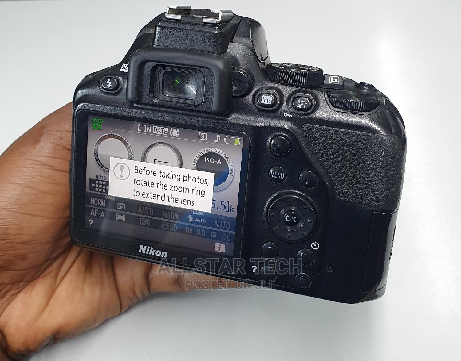 Nikon D3500 DSLR Camera With 1855mm Lens (Black Color) in Nairobi