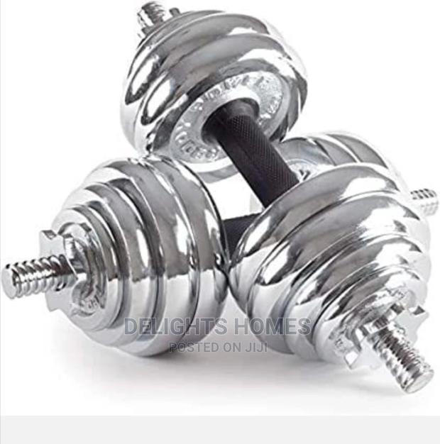 Chrome Dumbbells