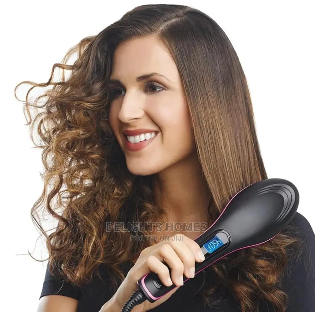 Hair Straightener Brush