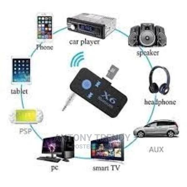 Transmitter Aux Usb X6 Bluetooth Car Play Music Receiver - main view