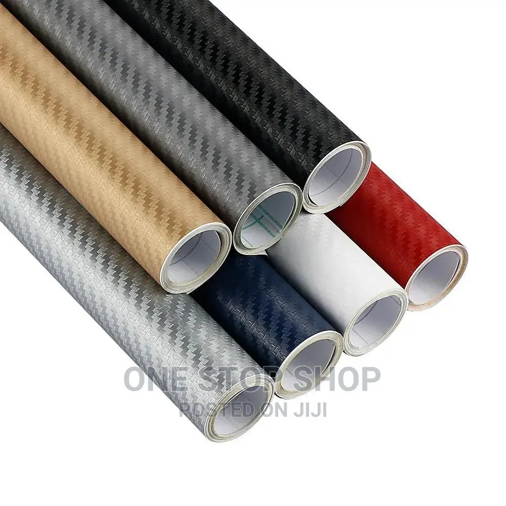 Self Adhesive Coloured Carbon Fibre Vinyl Wrap