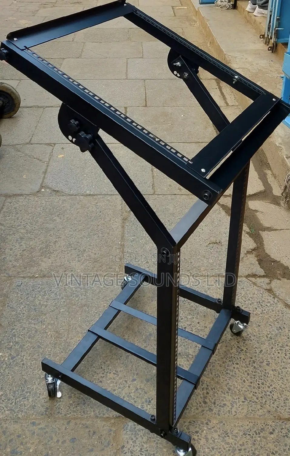 Rack Mount Rolling Stand for Mixer and Amplifier