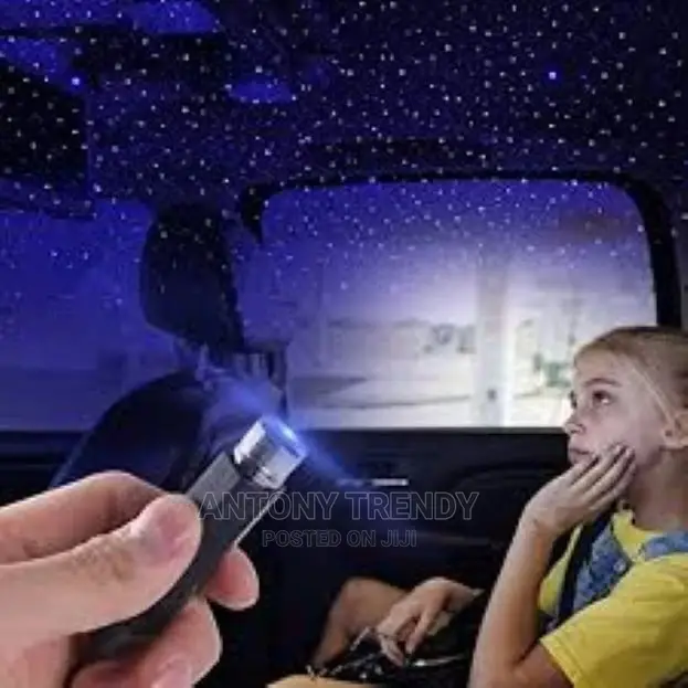 USB Star Night Light for Bedroom Car, 7-Mode Stardot LED Las