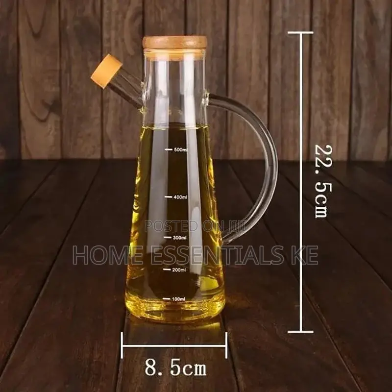 Glass Oil Jar