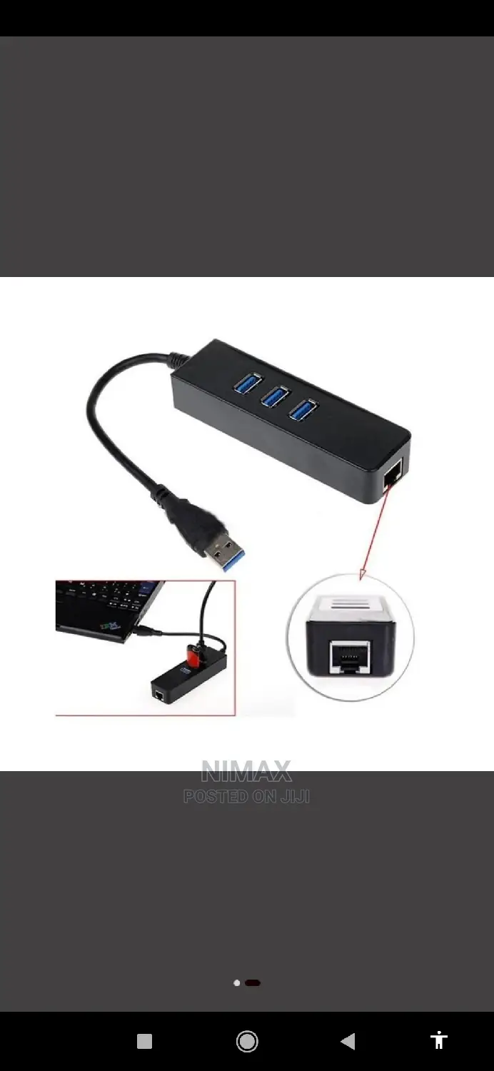 USB 3.0 HUB Multi-Function LAN Adapter