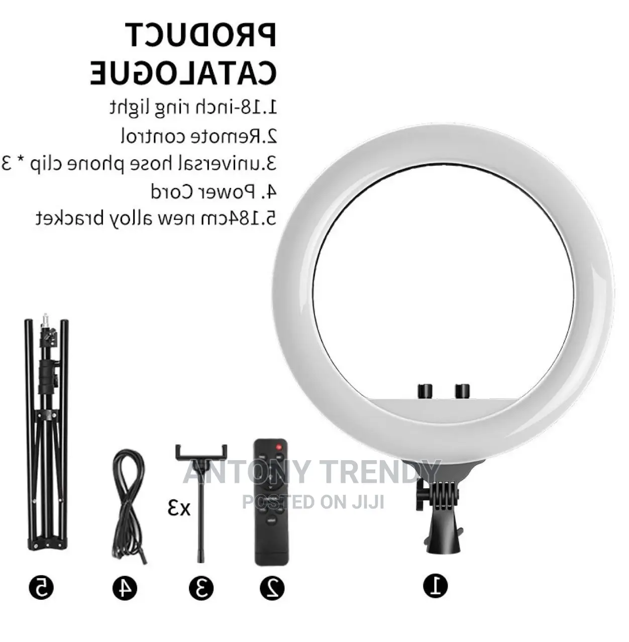 14 Inch Ring Light Led 128 8w Photo Video Ring Light Kit