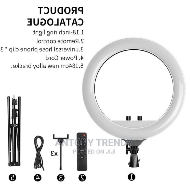 14 Inch Ring Light Led 128 8w Photo Video Ring Light Kit - main view