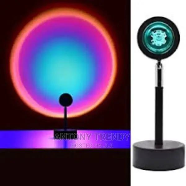 Amazon Hot 90 Degree Rotation Rainbow Projection Lamp Mini R