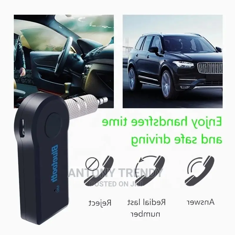 Aux Bluetooth Adapter Car Accesory