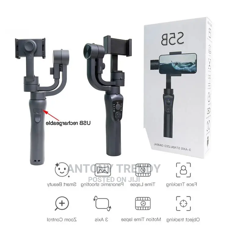 Bluetooth Selfie Stick Handheld Gimbal Stabilizer Tecnology