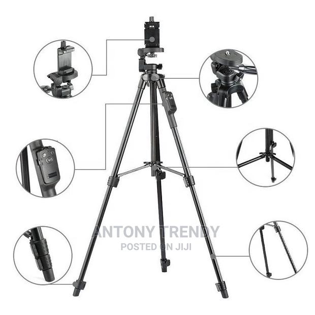 UNTENG VCT 5208 Aluminum Tripod Adjustable - main view