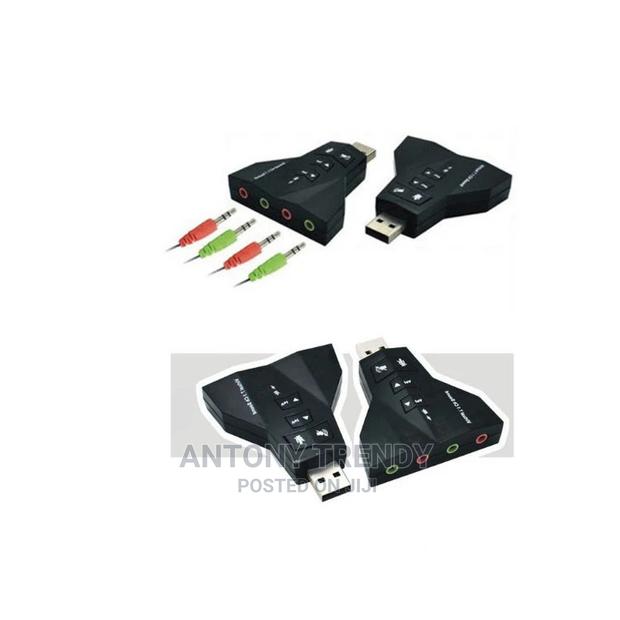 1 Pc 3D External USB Audio Sound Card 7.1 - main view