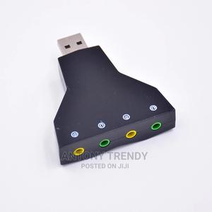 USB to 3D External Sound Card Audio Adapter Virtual 7.1 - thumbnail 2