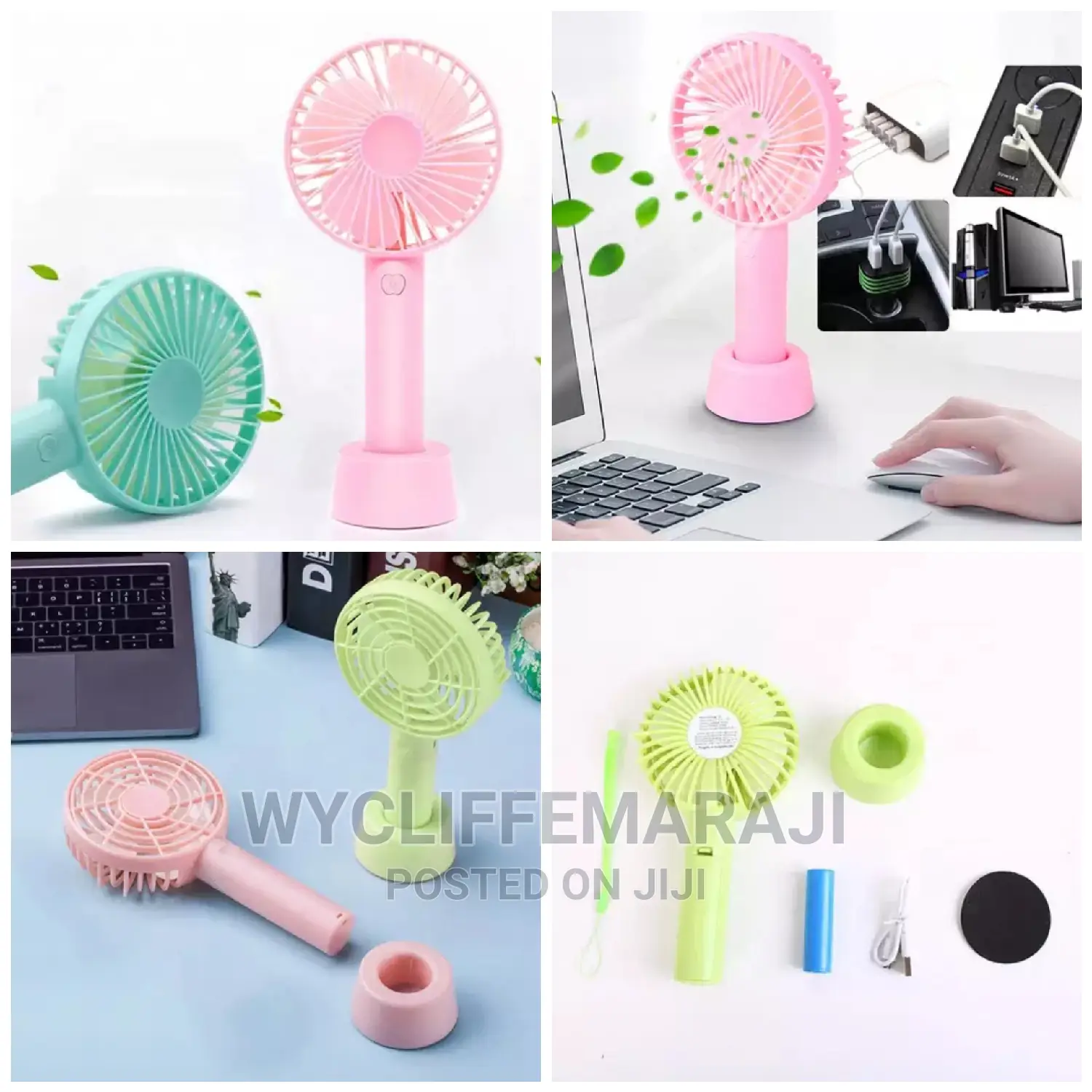 Portable Rechargeable Fan