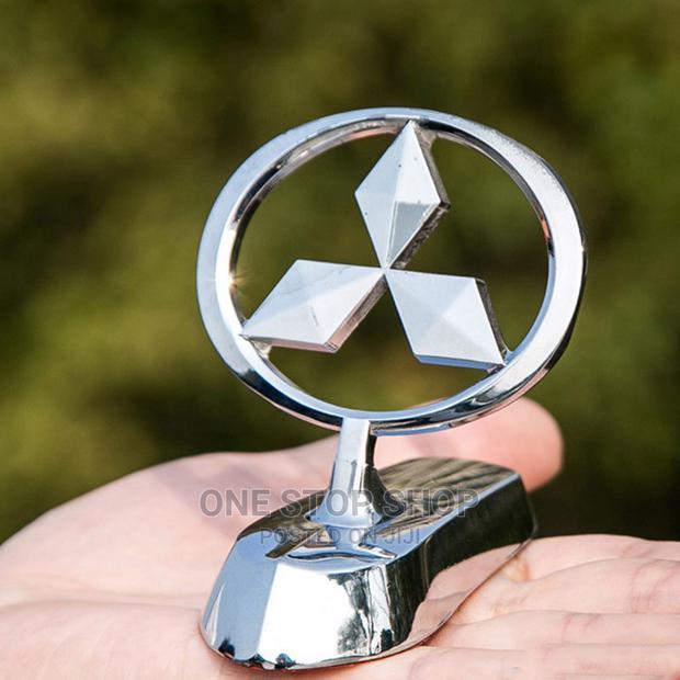 Mitsubishi Chrome Hood Ornaments Bonnet