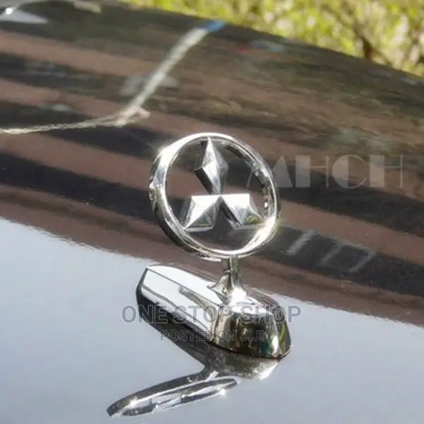 Mitsubishi Chrome Hood Ornaments Bonnet