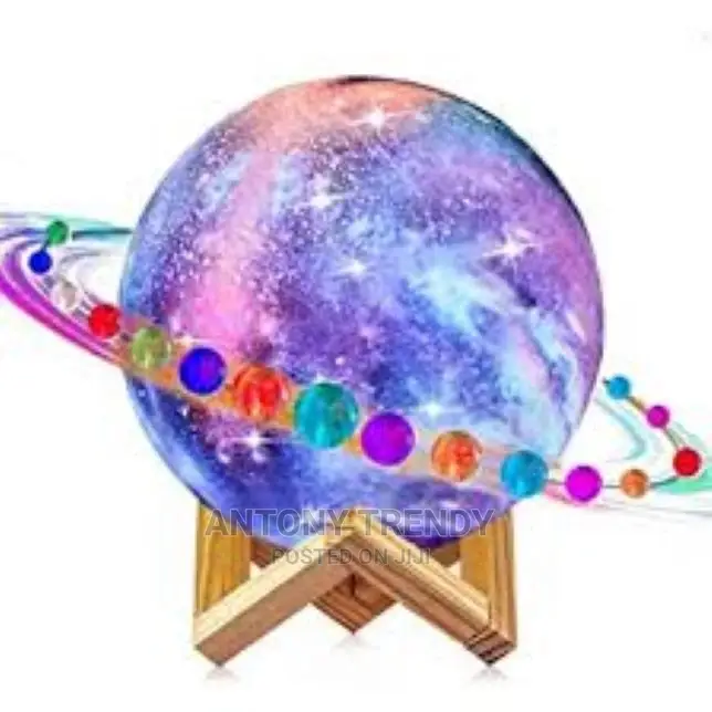 16 Colors 3D Print Star Moon Lamp Colorful Change Touch Home