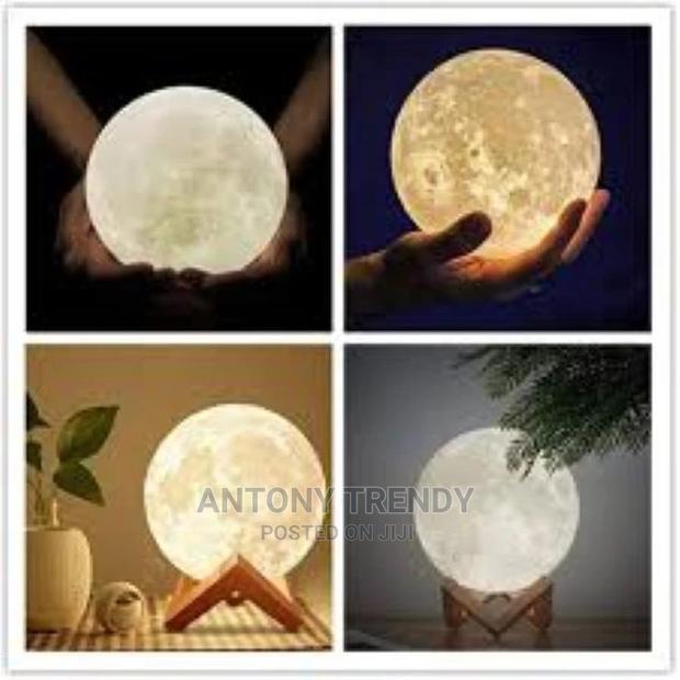 Galaxy Lamp 16 Colors 3D Star Moon Light With Wood Stand, Re