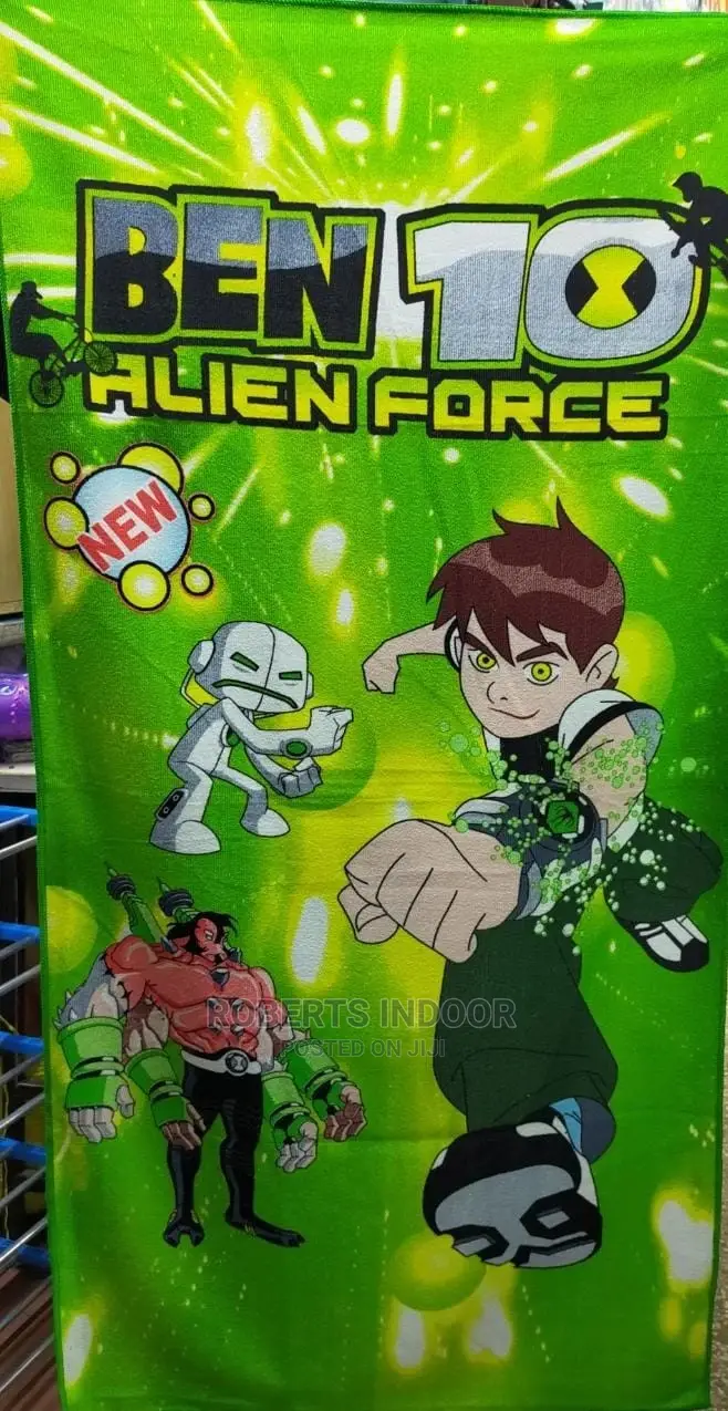 Ben Ten Kids Cartoon Towel