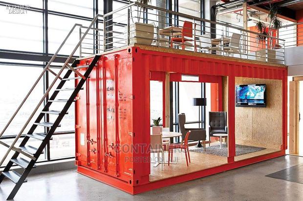 20ft Container Coffee Shop - main view