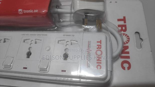 Extension Cable 4way Surge Protection Tronic Multi-Plug - thumbnail 3